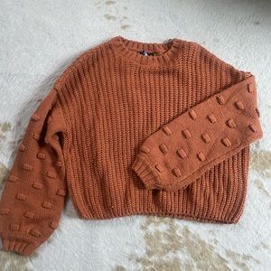 Cropped sweater